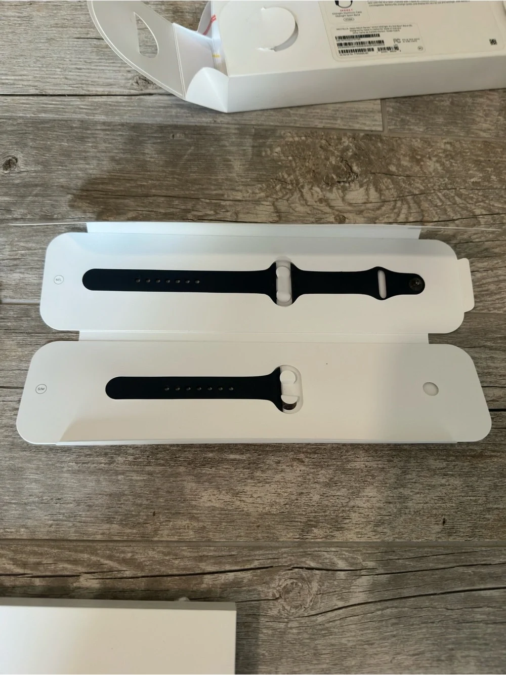 Apple Series 7 Black Smartwatch with Black Silicone Band